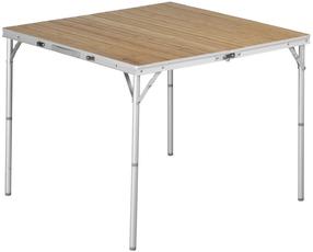 Стол для кемпинга Outwell Calgary M, коричневый цв./серый цв., 90 см x 90 см x 75 см