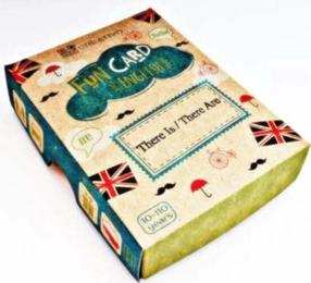 Kāršu spēle Creativo Fun Card English There Is/There Are 381029, EN