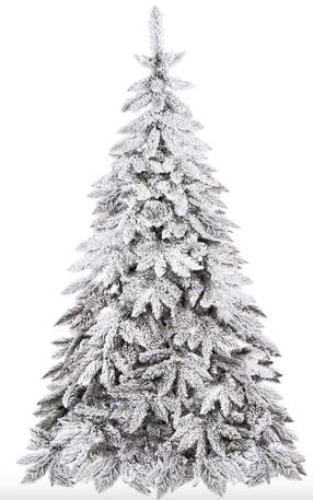 Dirbtinė Kalėdų eglutė apsnigta Springos Caucasian CT0126, 250 cm, su stovu