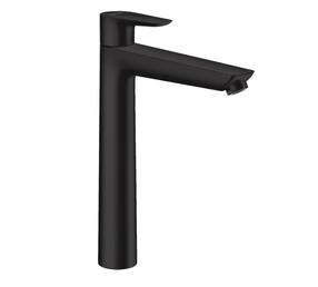 Izlietņu jaucējkrāns Hansgrohe Talis E, melna krās.