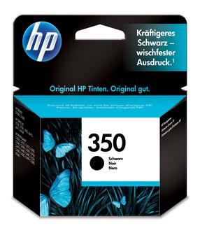 Tindiprinteri kassett HP 350, must v.