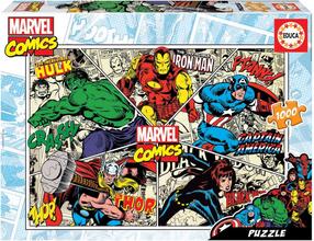Puzle Educa Marvel Comics 84985, 68 cm x 48 cm, 1000 gab., daudzkrāsaina