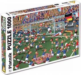Dėlionė Piatnik Ruyer - Football 214584, 44 cm x 68 cm, 1000 vnt., įvairių spalvų