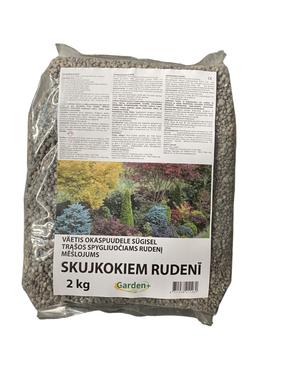 Rudens mēslojums skujkokiem Garden+, granulēts, 2 kg
