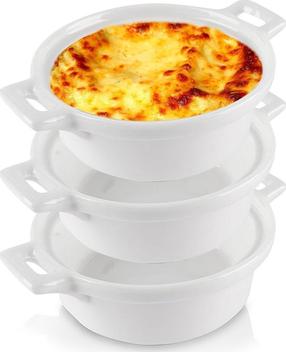 Cepšanas formu komplekts Excellent Houseware 259234, balta krās., 13 cm x 10 cm, 0.13 l