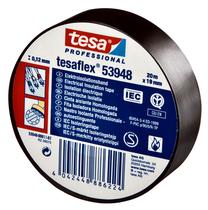 Elektros izoliacinė juosta Tesa 53988, juoda sp., 20 m