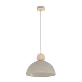 Lampa griesti Emibig Kaki, E27, 1 x 15 W, bēša krās. / bēša krās.