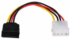 Адаптер Akyga SATA, Molex, 0.15 м