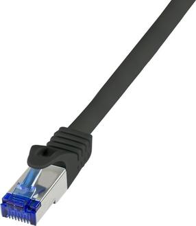 Провод Logilink RJ-45 S/FTP C6A123S RJ-45, RJ-45, 30 м, черный цв.