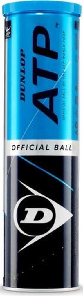 Tennisepallide komplekt Dunlop ATP, kollane v., 4 tk