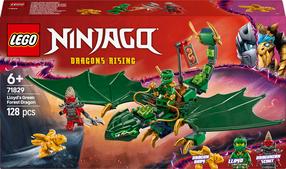 Konstruktors LEGO® Ninjago Lloyd zaļais meža pūķis 71829, 128 gab.