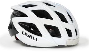 Ķivere velobraukšanai vīriešiem/sievietēm Livall BH60SE Neo, balta krās./melna krās., L