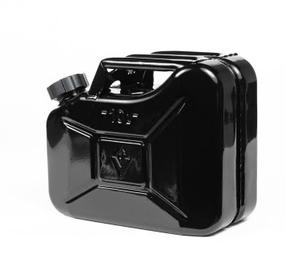 Kanister Valpro DK54, metall, 10 l, must v.