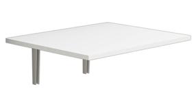 Rašomasis stalas Kalune Design Nur, 60 cm x 50 cm, 1.8 cm, balta sp.