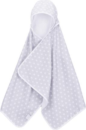 Bērnu dvielis Fillikid Hooded Baby, pelēka krās., 140 cm x 70 cm
