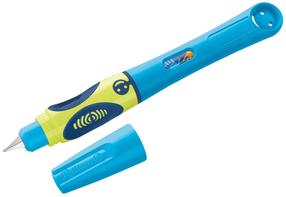 Plunksnakotis Pelikan Griffix-4 L Neon Fresh 11PN820370, kairiarankiams, mėlyna sp.