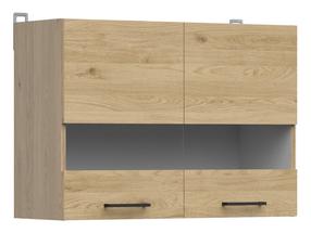 Viršutinė virtuvinė spintelė Junona Line, ąžuolo sp., 30.5 cm x 80 cm x 57.3 cm