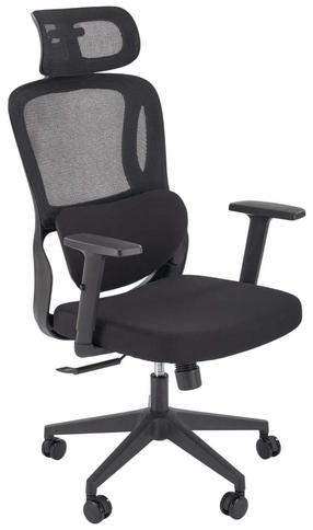 Töötool Mateus, 70 x 67 x 126 - 133 cm, must v.