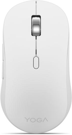 Bezvadu datora pele Lenovo Yoga Silent GY51S61925, bluetooth / 2.4ghz, balts krās.