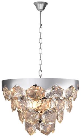 Kristall-lühter rippuv Milagro Grace ML5993, E14, 6 x 40 W, läbipaistev v./kroom v. / kroom v.