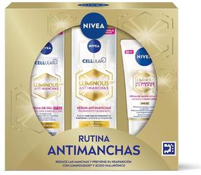 Sejas un ķermeņa kopšanas komplekts Nivea Cellular Luminous 630º Anti-Stain, 130 ml, 3 gab.
