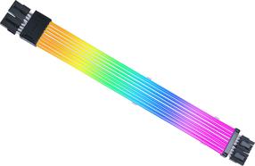 Taustvalgustusega emaplaadi kaabel Lian Li Strimer Wireless, valge v./must v.