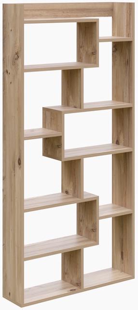 Pastatoma lentyna Kalune Design Kuttap 854KLN4307, pušies sp, 182 cm x 22 cm x 90 cm