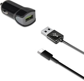 Auto telefona lādētājs Celly, USB/USB-C
