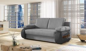 Sofa Laura Monolith 84, Monolith 97, pilka sp., 200 x 202 cm x 84 cm