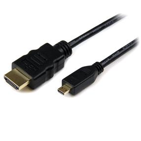 Kabelis StarTech HDADMM2M Micro HDMI, HDMI, 2 m, juoda