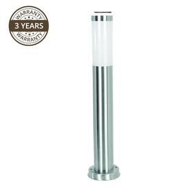 Vabalt seisev välisvalgusti Domoletti DH022-450, 23W, E27, IP44, roostevaba teras v., 12.7 cm x 45 cm