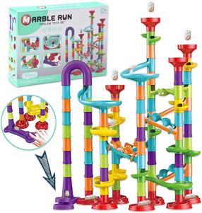 Konstruktors ar lodīšu trasi Marble Run, 113 gab., daudzkrāsaina