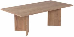Kavos staliukas Nordure Sabin, rusva sp., 60 cm x 119 cm x 40 cm