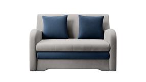 Sofa Ario Nube 3, Nube 40, mėlyna sp./pilka sp., 103 x 130 cm x 85 cm
