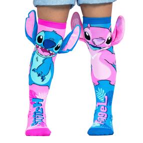 Vaikiškos kojinės, mergaitėms Stitch, įvairių spalvų, vienas dydis