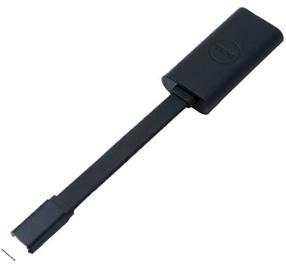 Адаптер Dell USB-C to USB-A 3.0 470-ABNE USB C male, USB 3.0, 0.13 м, черный цв.