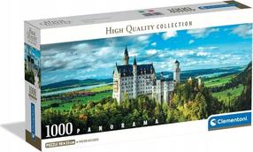 Dėlionė Clementoni The Neuschwanstein Castle 39940, 33 cm x 98 cm, 1000 vnt., įvairių spalvų