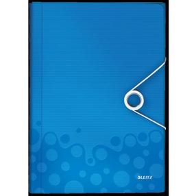 Mapp - kartoteegile Leitz Wow, 33 cm x 25.4 cm, A4, dokumentidele Sinine v.