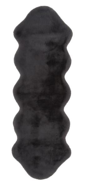 Paklāja celiņš Arte Espina Rabbit Double Sheepskin 300, antracīta krās., 180 cm x 60 cm