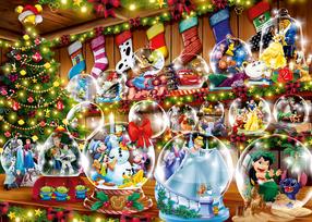 Puzle Ravensburger Disney Snowglobes, 68 cm x 50 cm, 1000 gab.