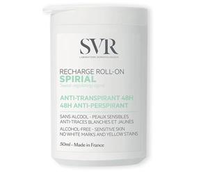 Kehadeodorant, täiendamiseks SVR Spirial Roll-On Antiperspirant, 50 ml