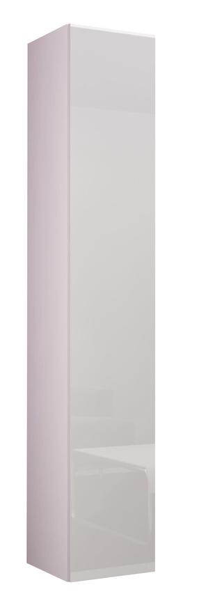 Sieninė lentyna Cama Meble Vigo 180, balta, 40 cm x 30 cm x 180 cm