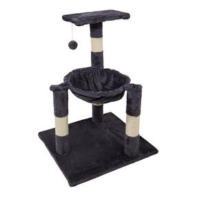 Kačių draskyklė Besk Cat Caw Sharpening Pole with Sleeping Area, 48 cm x 45 cm x 67 cm