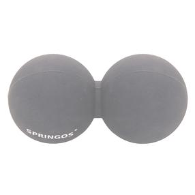 Masāžas bumbiņa Springos FA0052, pelēka krās., 6.5 cm