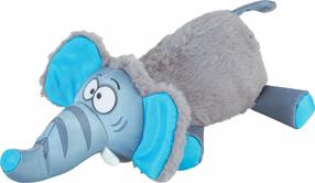 Žaislas šuniui, pliušinis Zolux Friends Elephant Yvan, 31 cm, mėlyna sp./pilka sp., M