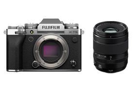 Digitālā fotokamera Fujifilm X-T5, sudraba krās./melna krās.