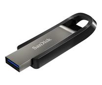 USB zibatmiņa SanDisk Extreme Go, pelēka krās., 128 GB