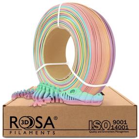3D spausdintuvo eksploatacinė medžiaga Rosa Rainbow Pastel 3D, įvairių spalvų