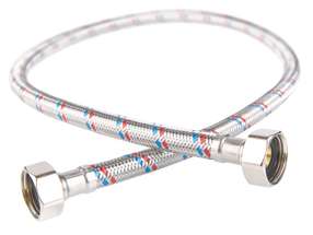 Nerūsējošā tērauda pīta šļūtene Ferro PWS30, 1/2" FF, 150 cm