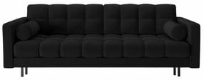 Sofa-lova Cosmopolitan Design Bali Neve 100, juoda sp., 84 x 222 cm x 105 cm